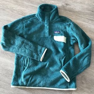 Sherpa patagonia half snap sweatshirt